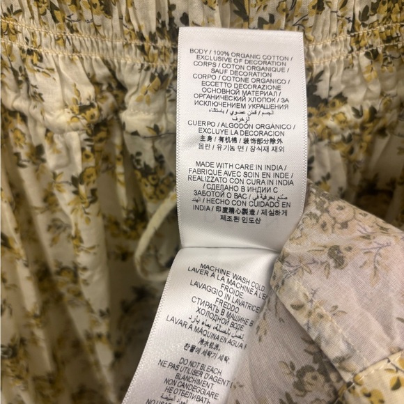 Doen Ashlynn Dress in Citron Rosier Floral - Picture 8 of 8